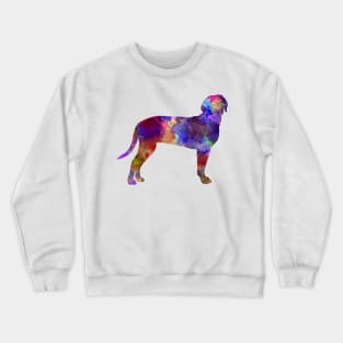 Austrian Black and Tan Hound in watercolor Crewneck Sweatshirt